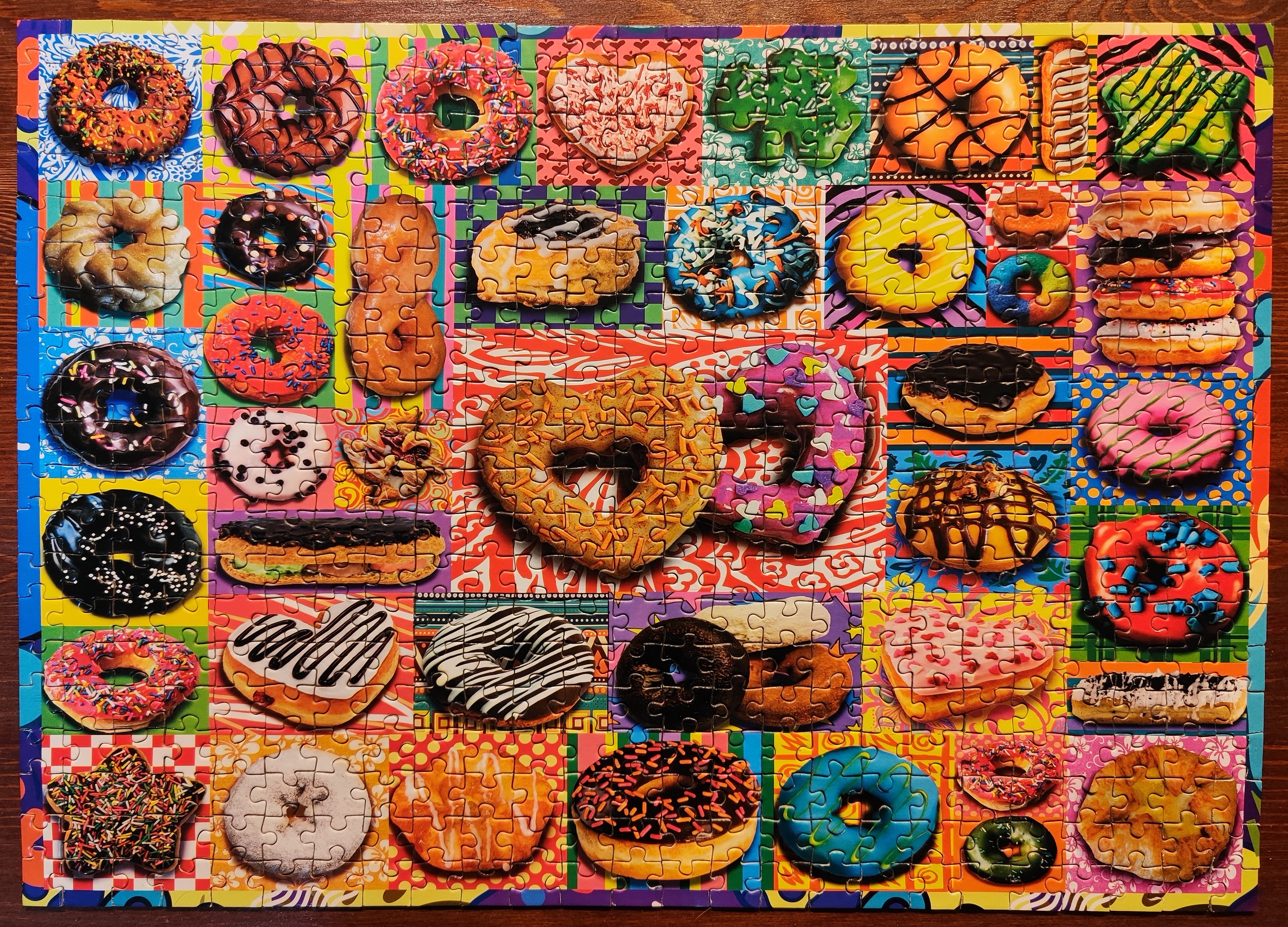 Art puzzle Donuty500 dílků